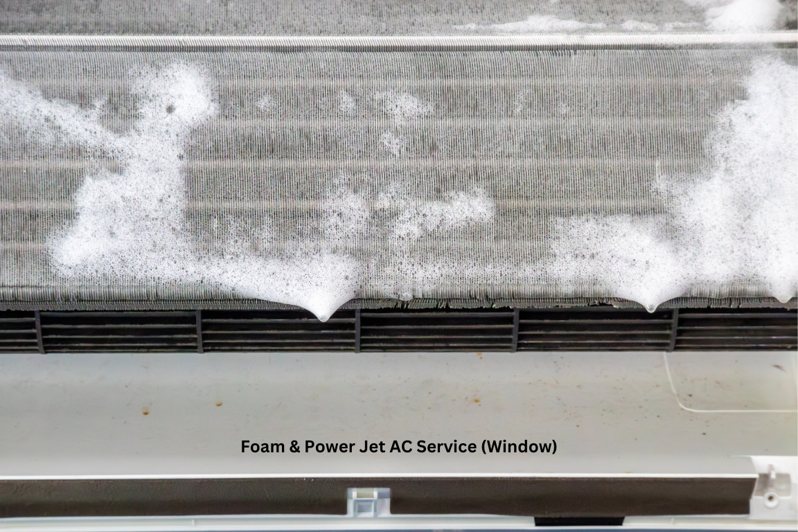 Foam & Power Jet AC Service Window in Garia