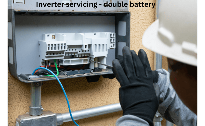 Inverter servicing - double battery in Banashankari